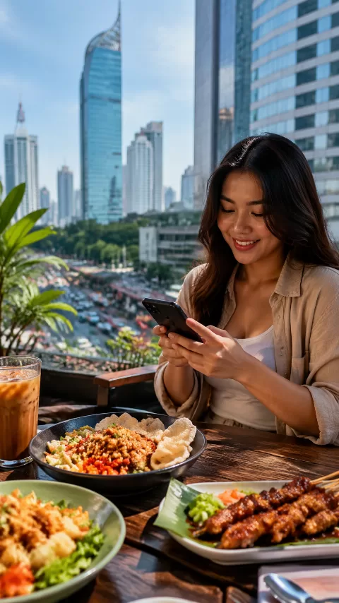 Kuliner Digital: Menikmati Jakarta Lewat Layar Gadget